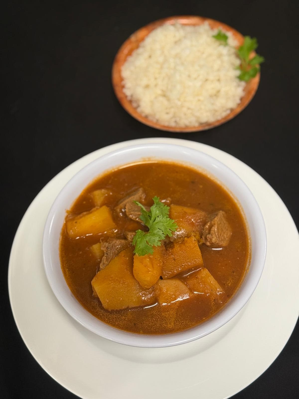 Asopao del menu